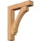 Ekena Millwork Imperial Block Smooth Bracket w/ Offset Brace, Western Red Cedar, 7 1/2"W x 36"D x 44"H BKT0806X36X44IMP05SWR - alternate 1